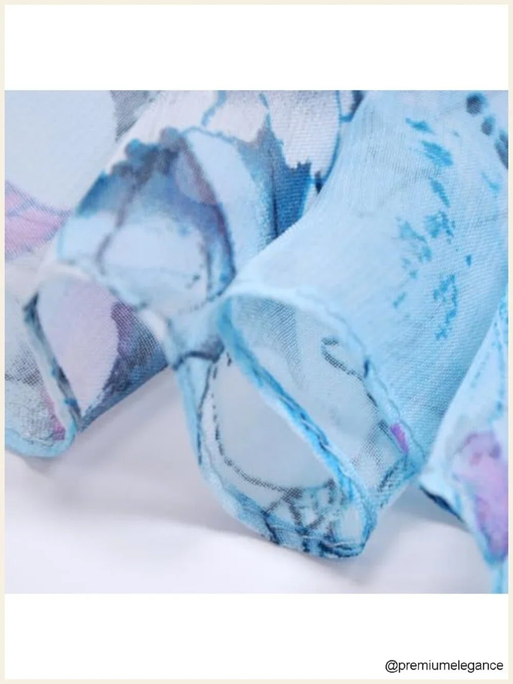 Women's Lightweight Silk Scarf Wrap Shawl Fashion Accessory